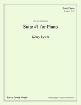 Suite #1 for Piano piano sheet music cover